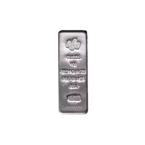 100oz PAMP Cast Silver Bar (2)