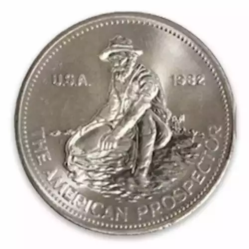 1982 1oz Prospector Silver Round (3)