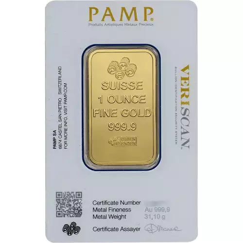 1oz PAMP Gold Bar - Fortuna (5)