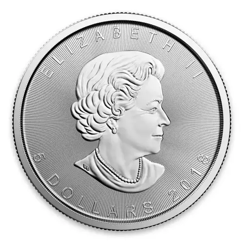 2018 1-Oz 99.99% Pure Silver Maple Leaf Incuse (3)