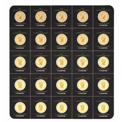2019 25 x 1g Canadian Maplegram (2)