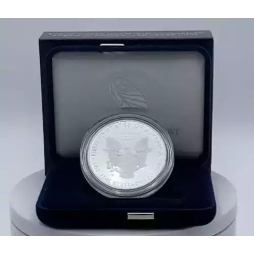 2020-W Silver Eagle Proof End of World War 2 V75 Privy Marked OGP
Mintage 75,000 (4)